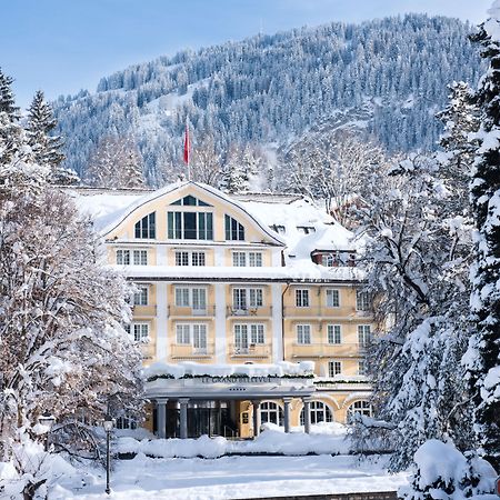 Le Grand Bellevue Hotel Gstaad Bagian luar foto