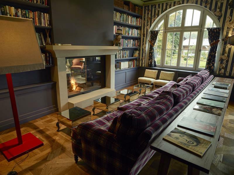 Le Grand Bellevue Hotel Gstaad Bagian luar foto